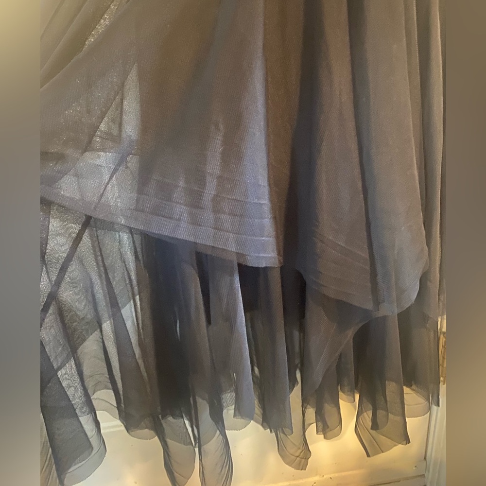 NWOT Torrid black asymmetrical tulle skirt - Picture 6 of 7